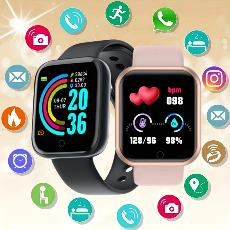 Smartwatch Watches For Women Smart - Reloj inteligente Y68 D20 para hombres,