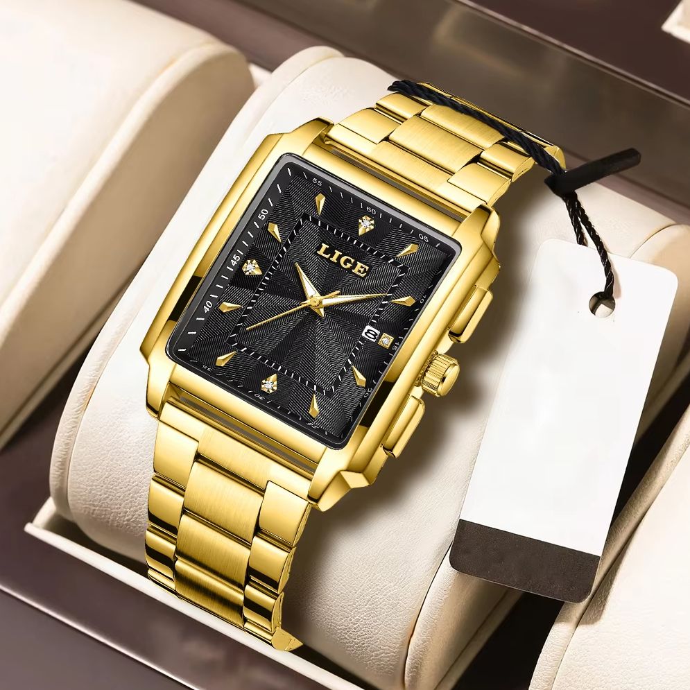 Smartwatch Branded Watches For Men - Reloj de negocios LIGE a la