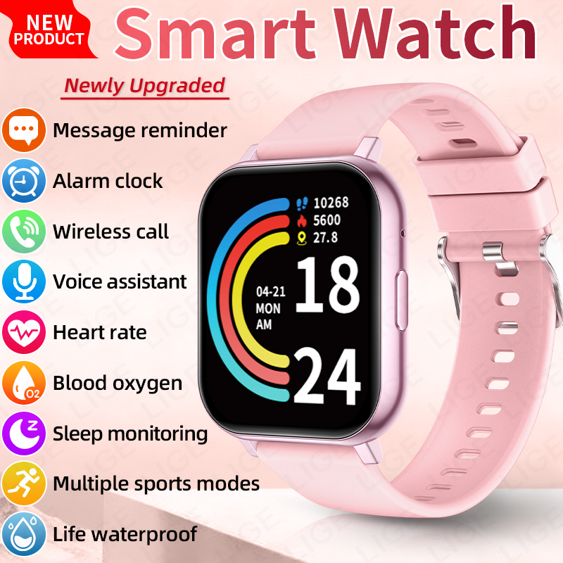 Smartwatch Watches Birthday Gift For Men - Reloj inteligente LIGE para hombre y