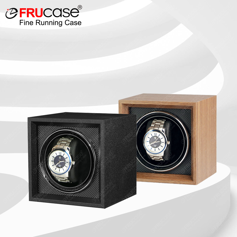Watch Winder Single - FRUCASE-MINI bobinadora de reloj automática, caja