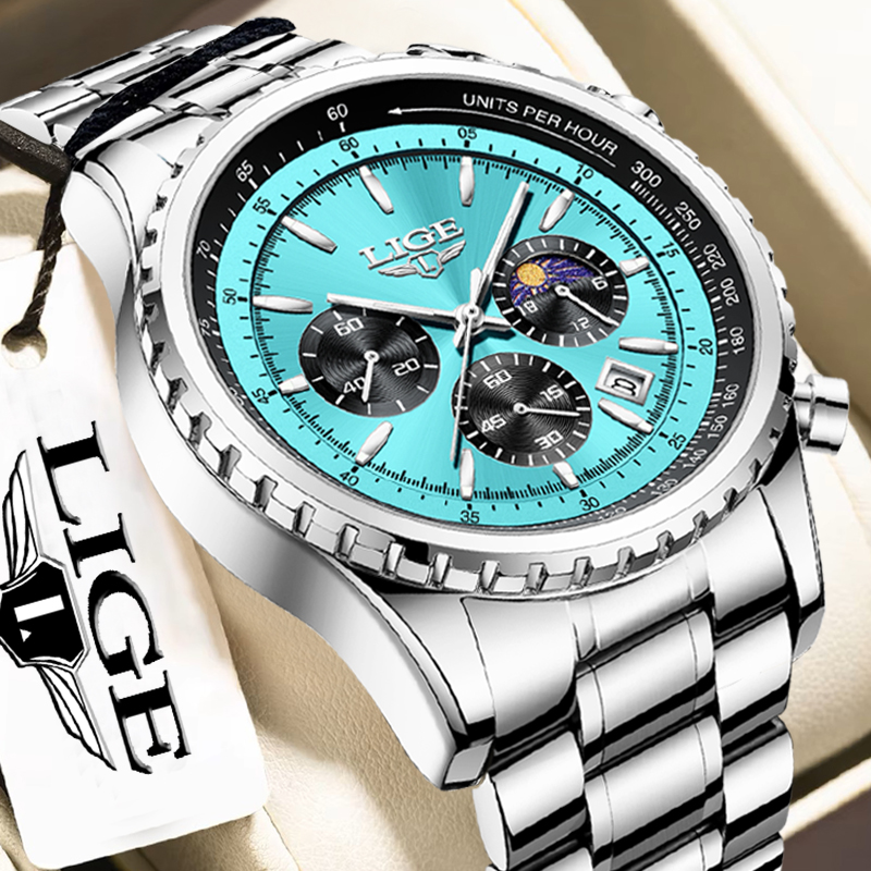 Smartwatch Branded Watches For Men - Reloj LIGE de moda para hombre,