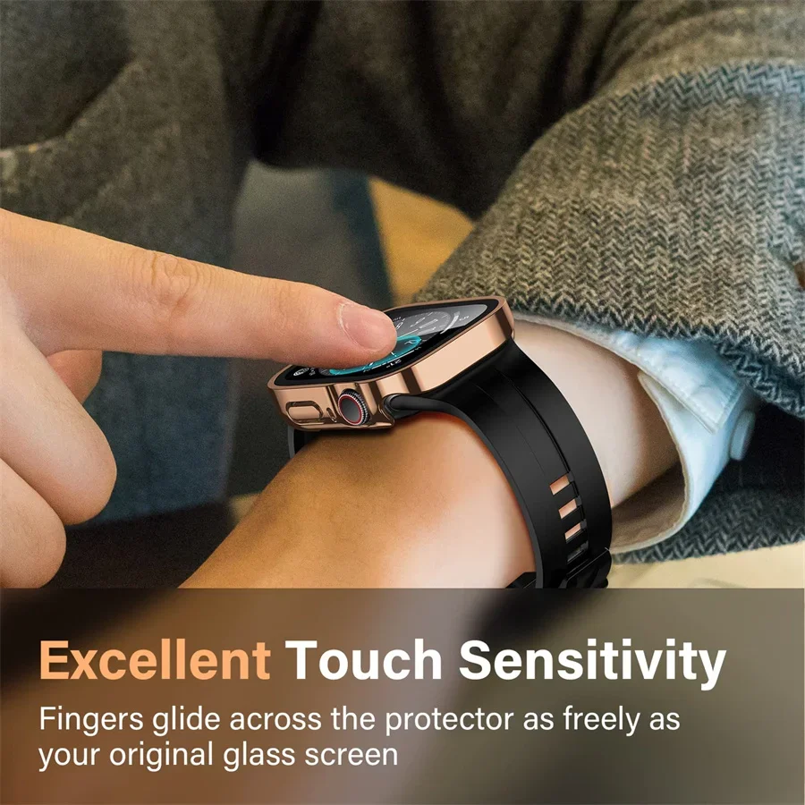 Vidrio + funda para Apple Watc - Smartwatch Watches For Women Smart reseña y precio