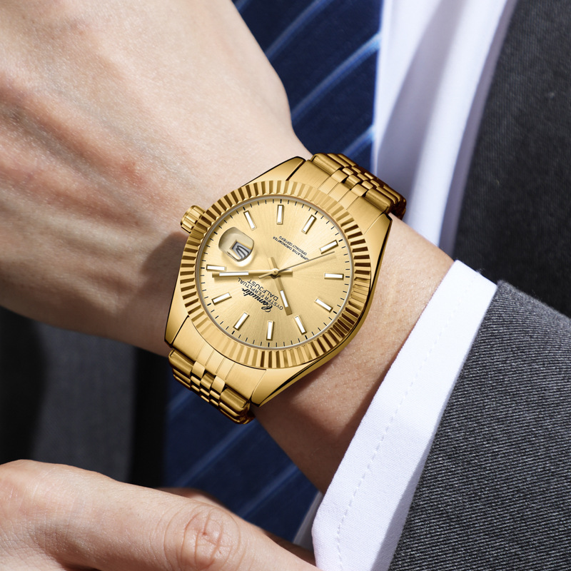 Reloj Dorado para Hombre con L - Smartwatch Watches For Women Smart reseña y precio