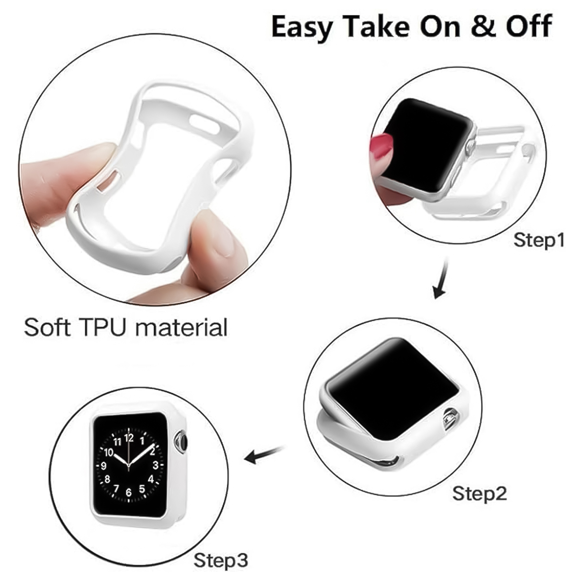 Funda de silicona TPU para Hua - Smartwatch Watch Huawei reseña y precio