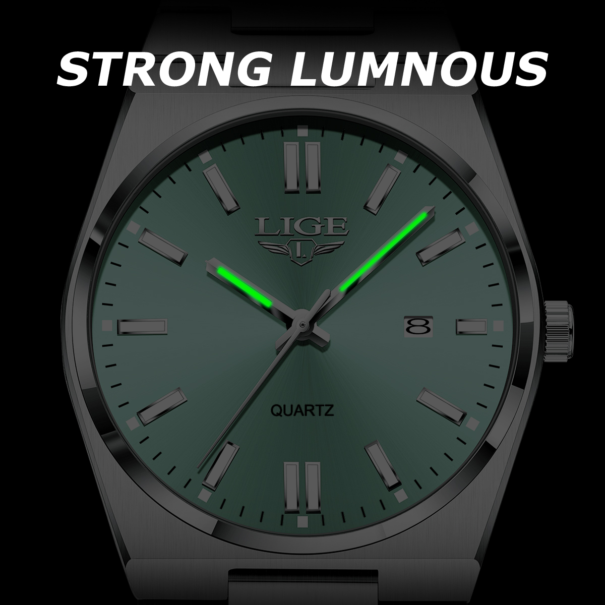Reloj de Pulsera LIGE de Lujo  - Smartwatch Branded Watches For Men reseña y precio