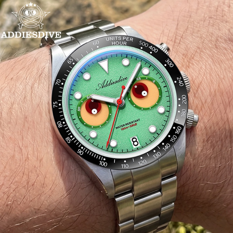 ADDIESDIVE Reloj Luminoso de P - Watch Crown Pusher reseña y precio
