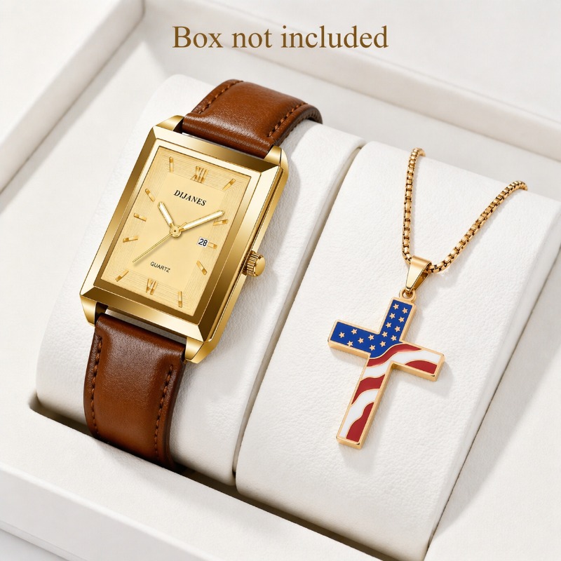Conjunto de Reloj y Collar par - Smartwatch Branded Watches For Men reseña y precio