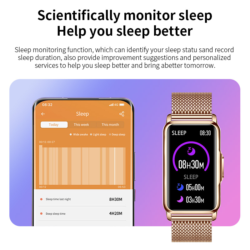 LIGE-reloj inteligente deporti - Smartwatch Ladies Watches Branded reseña y precio