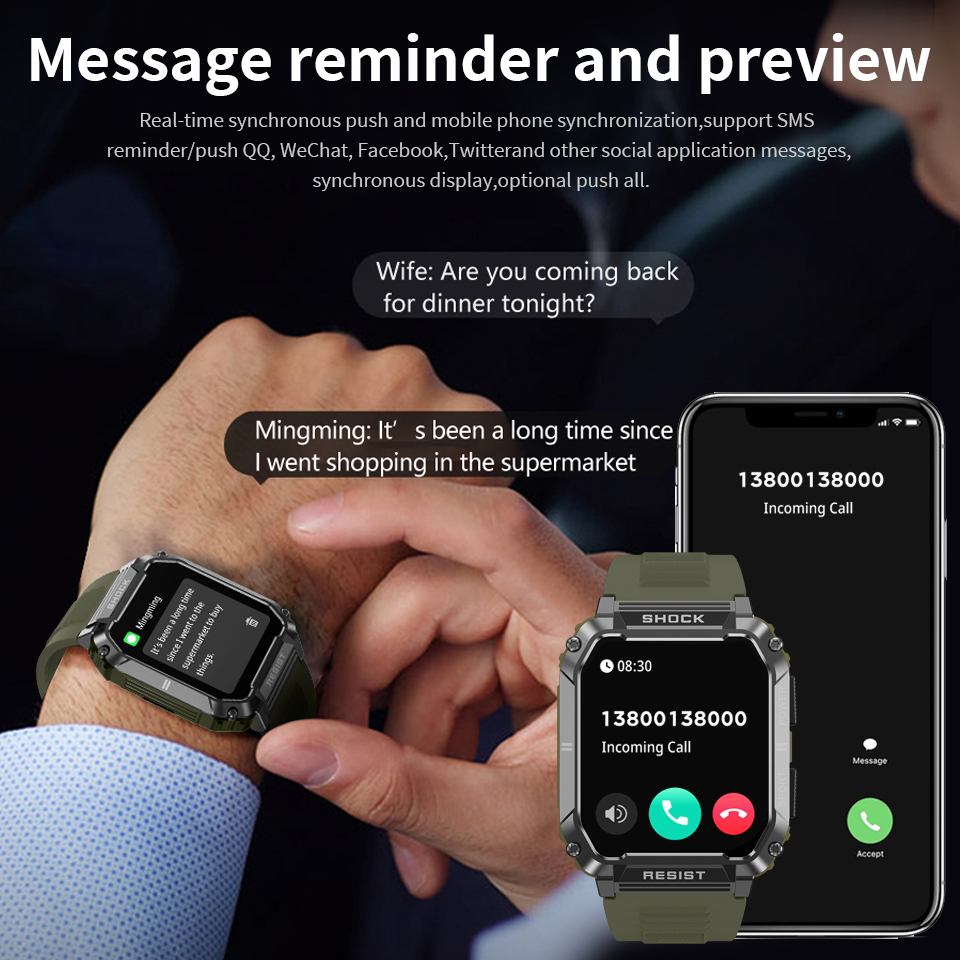 Reloj Inteligente LIGE para Ho - Smartwatch Watches For Sale reseña y precio