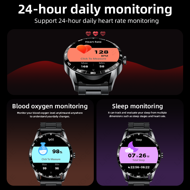 Nuevo reloj inteligente LIGE p - Smartwatch Watches Birthday Gift For Men reseña y precio