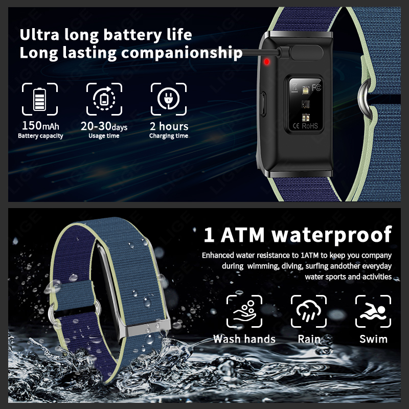LIGE gran oferta reloj intelig - Smartwatch Watches For Sale reseña y precio