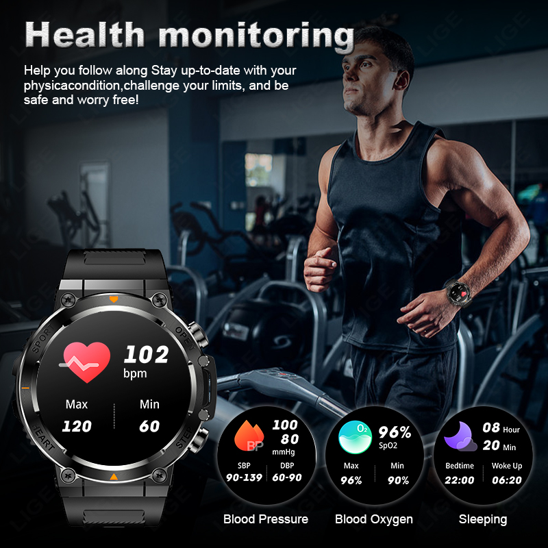 Reloj Inteligente LIGE 2026 co - Smartwatch Watches For Sale reseña y precio