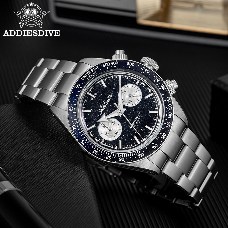 Relojes de cuarzo con cronógra - Watch Crown Pusher reseña y precio