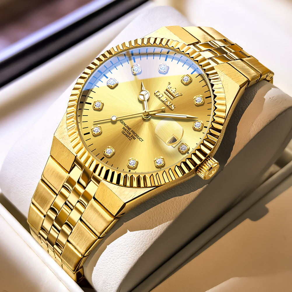 OLEVS, nuevo reloj de moda par - Smartwatch Branded Watches For Men reseña y precio