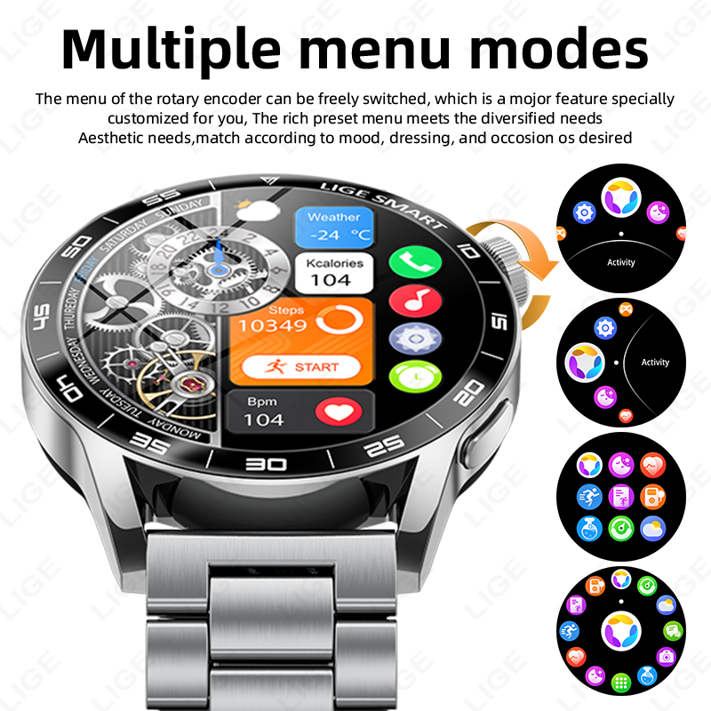 Reloj Inteligente para Hombre  - Smartwatch Watches For Sale reseña y precio