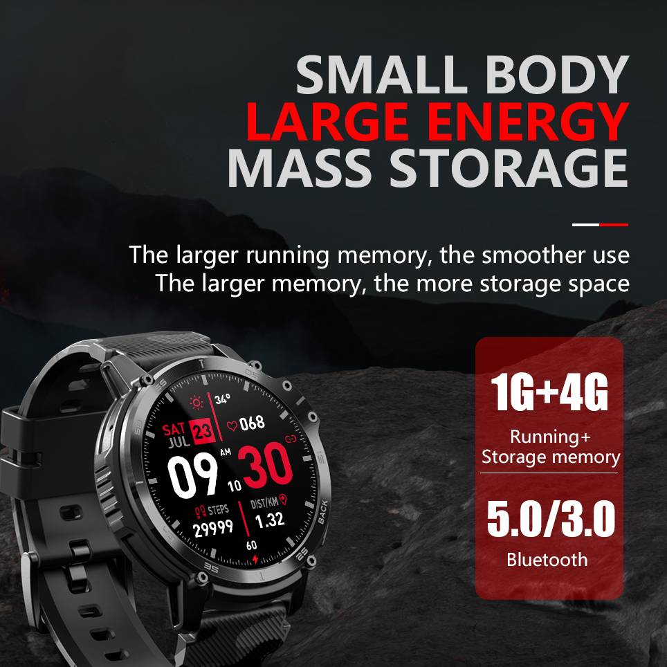 Reloj inteligente LEADOYS con  - Smartwatch Online Watches For Men reseña y precio