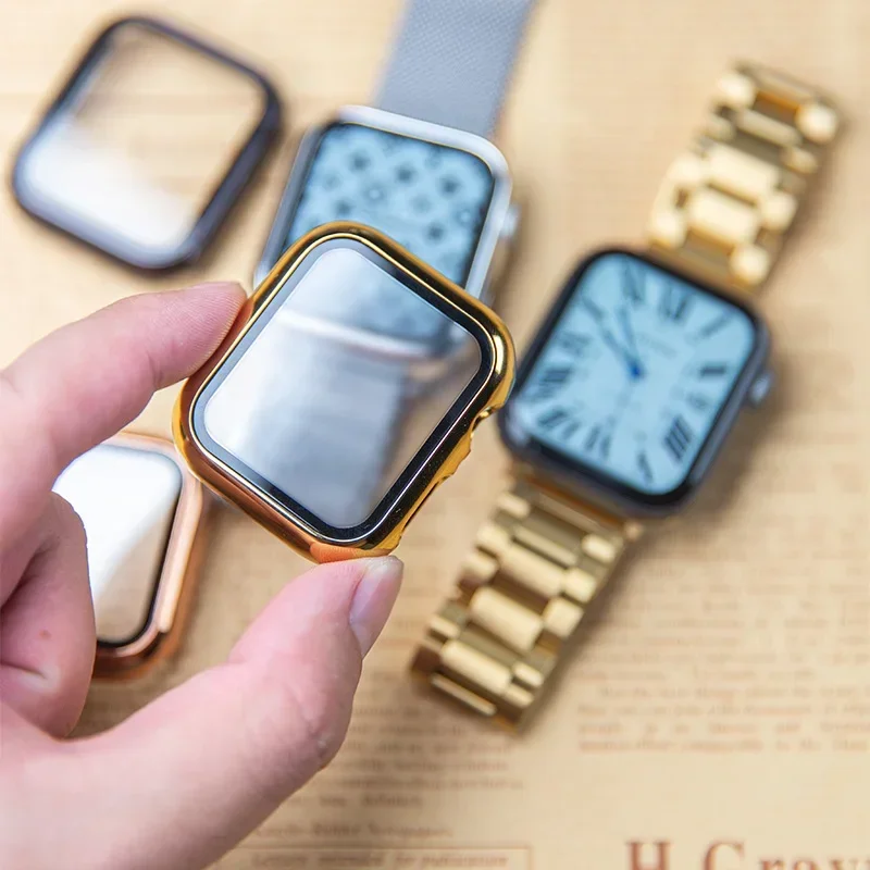 Vidrio + funda para Apple Watc - Smartwatch Watches For Women Smart reseña y precio