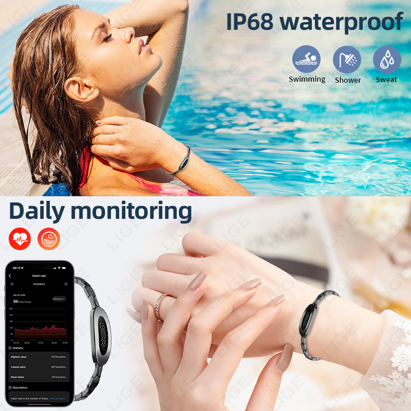 LIGE nuevas gran oferta pulser - Smartwatch Watches For Sale reseña y precio