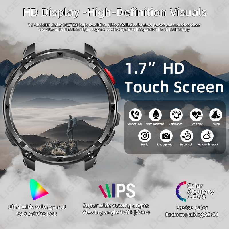 Reloj Inteligente LIGE 2026, G - Smartwatch Watches For Sale reseña y precio