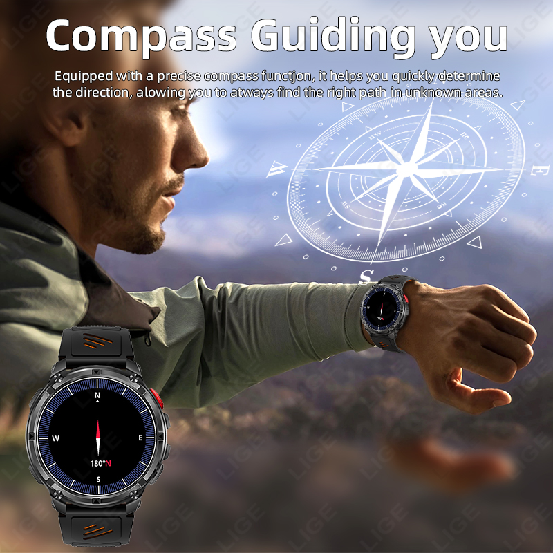 Reloj Inteligente LIGE 2026, G - Smartwatch Watches For Sale reseña y precio
